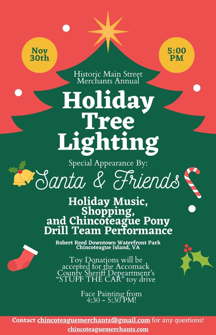 Holiday Tree Lighting Event Near Your Seaside Vacations